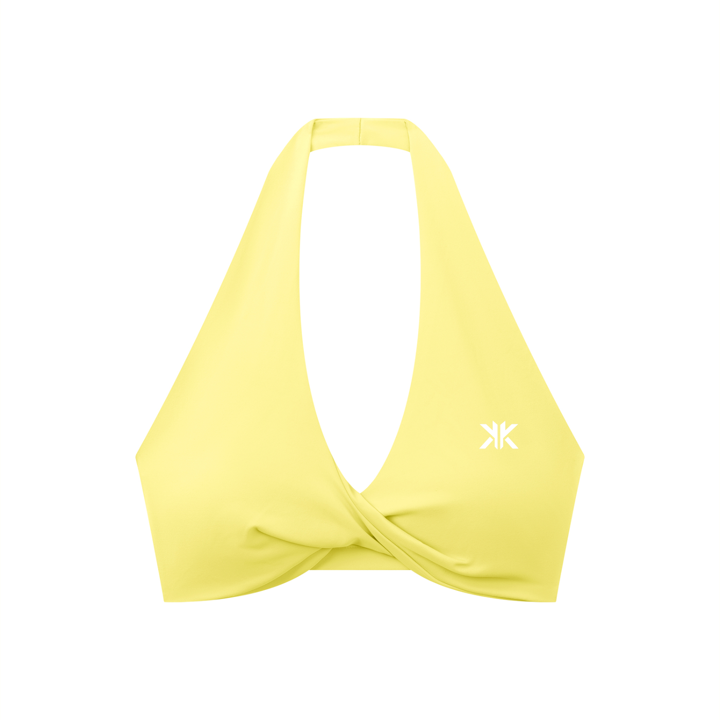 Kynetik Twist-Front Halter Sports Bra