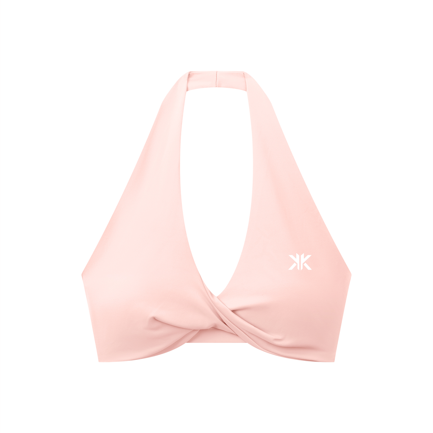 Kynetik Twist-Front Halter Sports Bra