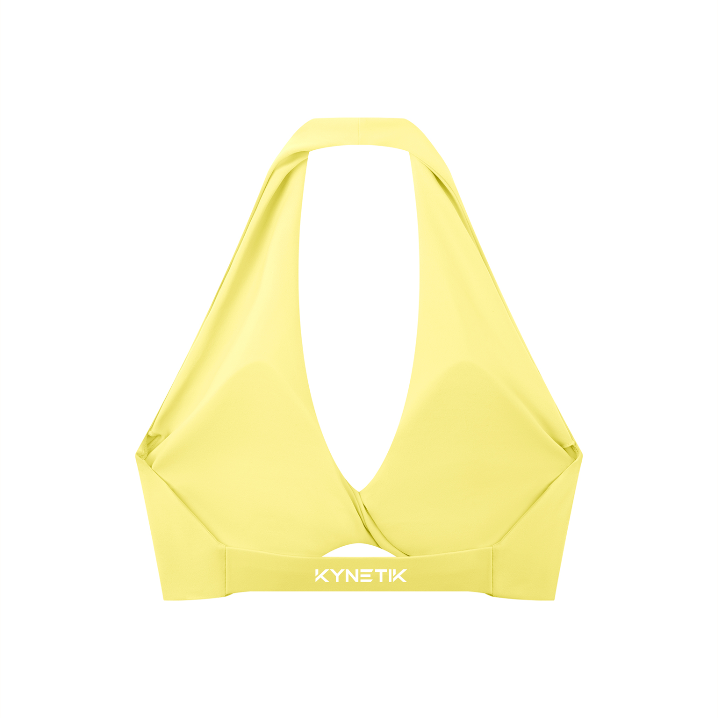 Kynetik Twist-Front Halter Sports Bra