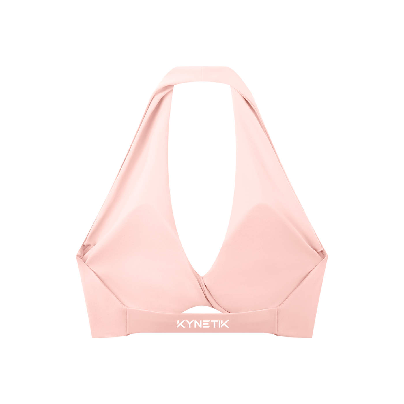 Kynetik Twist-Front Halter Sports Bra