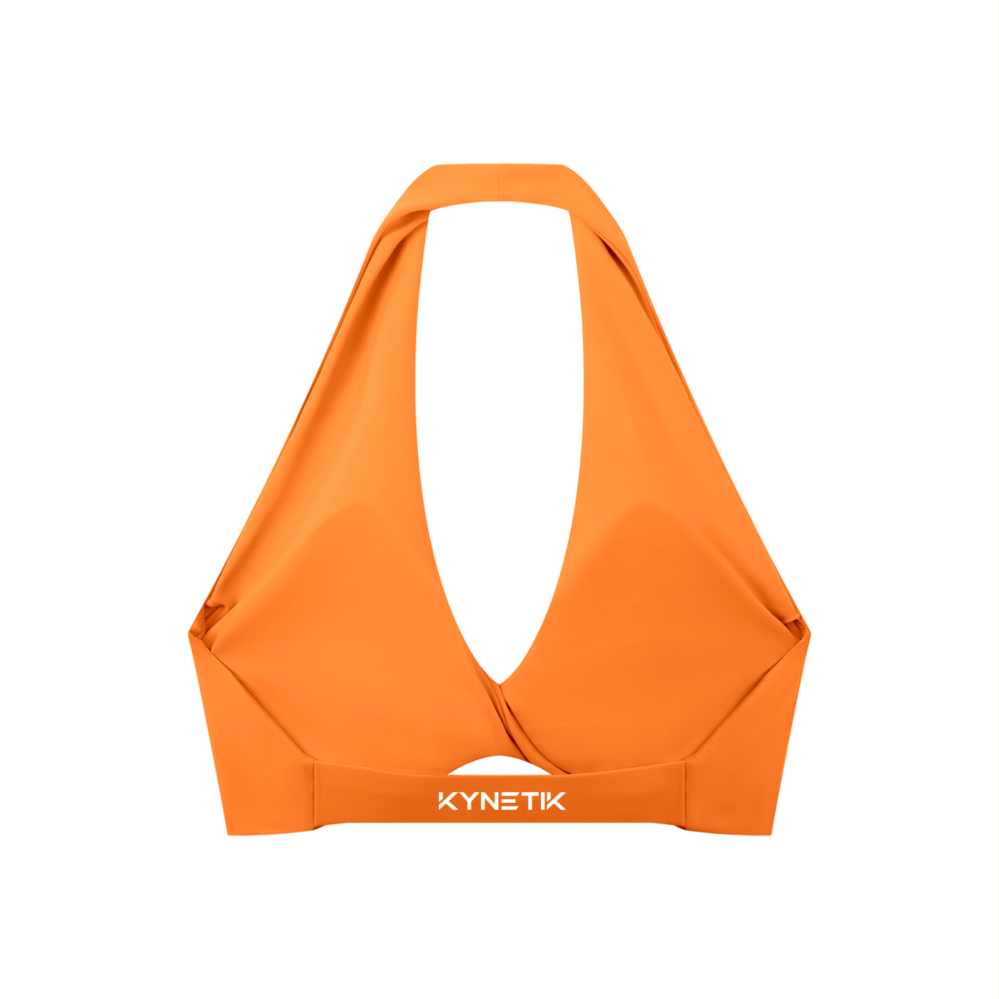 Kynetik Twist-Front Halter Sports Bra
