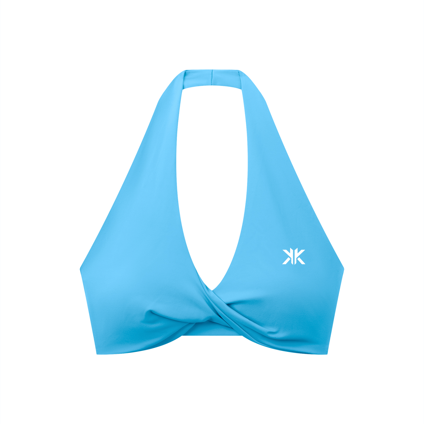 Kynetik Twist-Front Halter Sports Bra